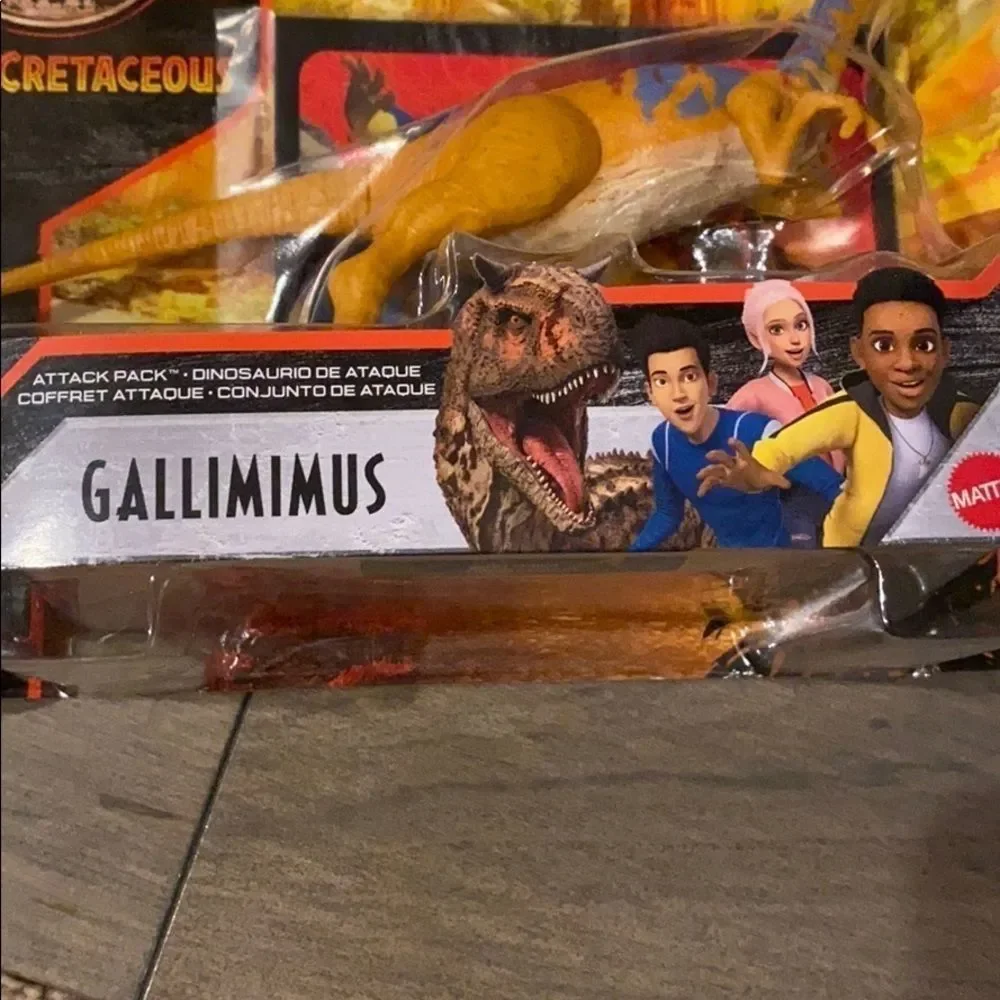 NWT Jurassic World Camp Cretaceous Gallimimus